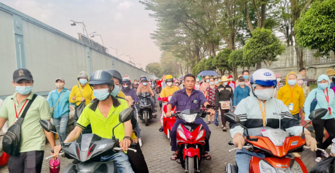 Vietnamlı tekstil iş&ccedil;ileri