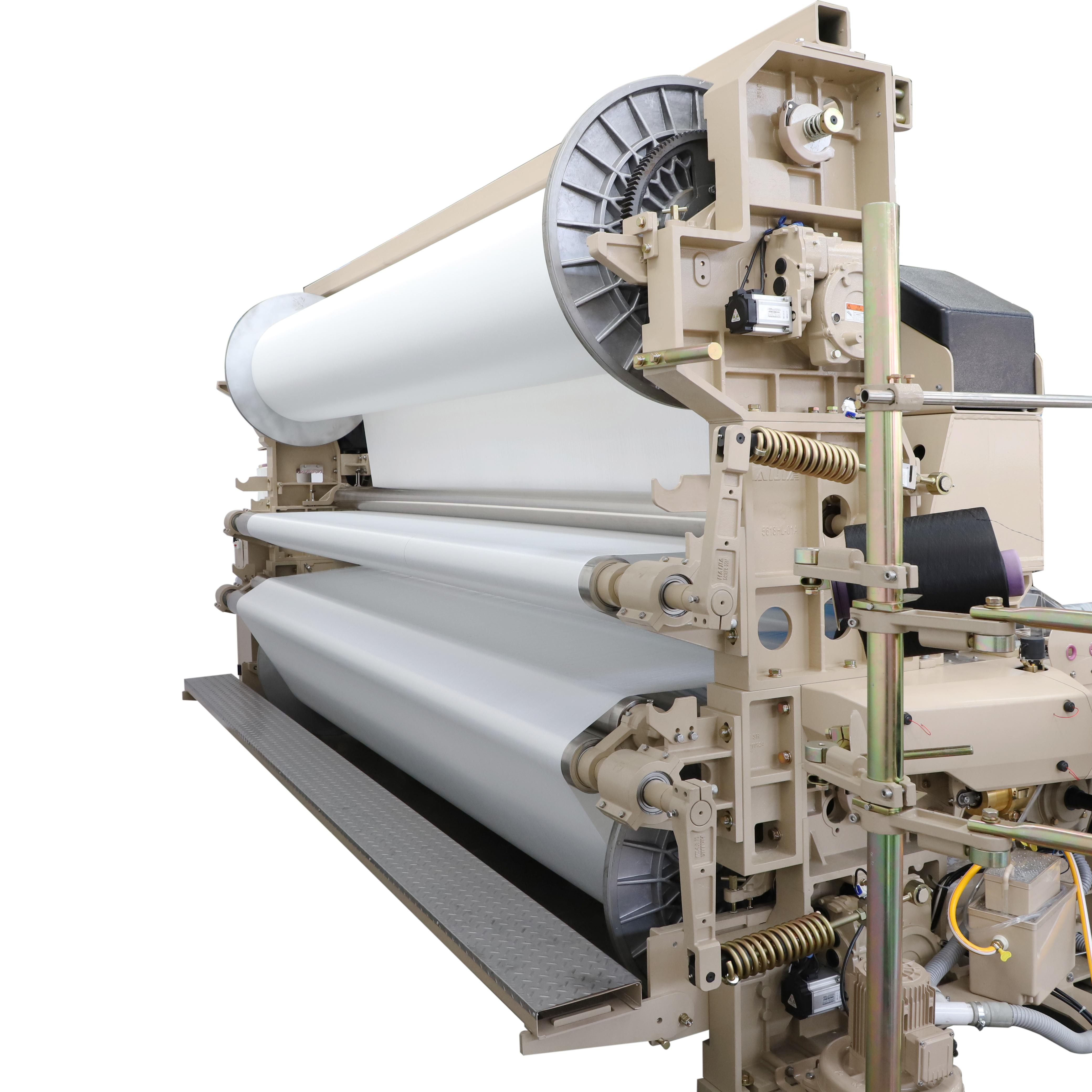 Su jetli tezgahın atkı çekme sistemi nasıl ayarlanır?